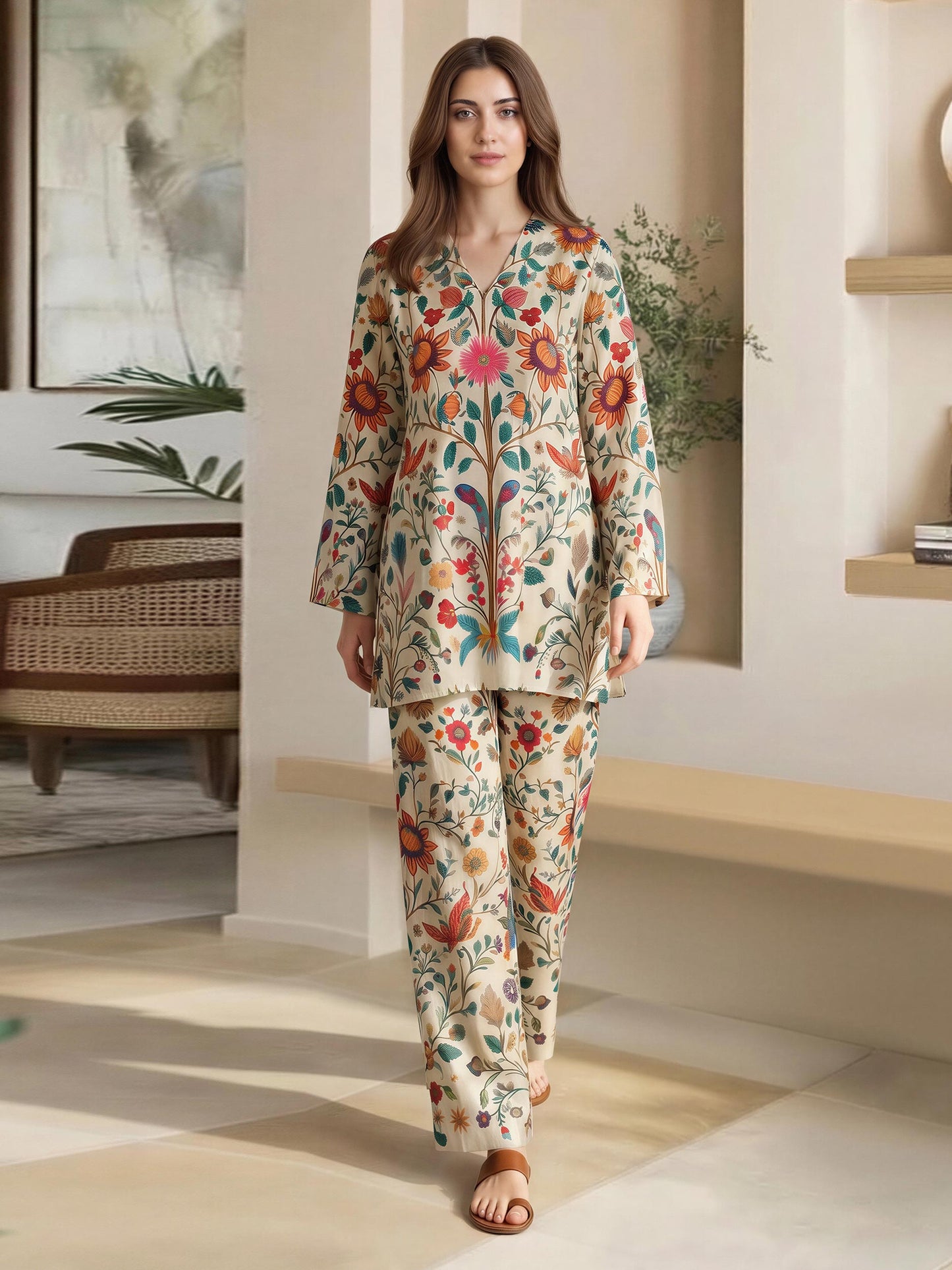 Silk Co-ord Set