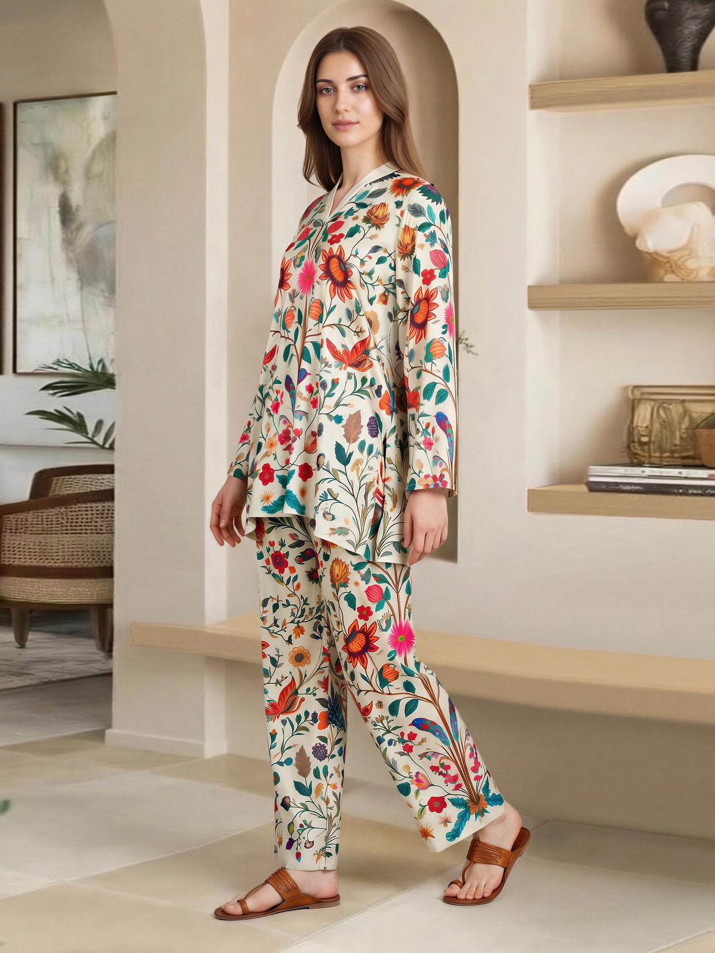 Silk Co-ord Set
