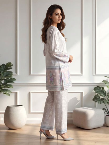 Silk Co-ord Set- Embellished