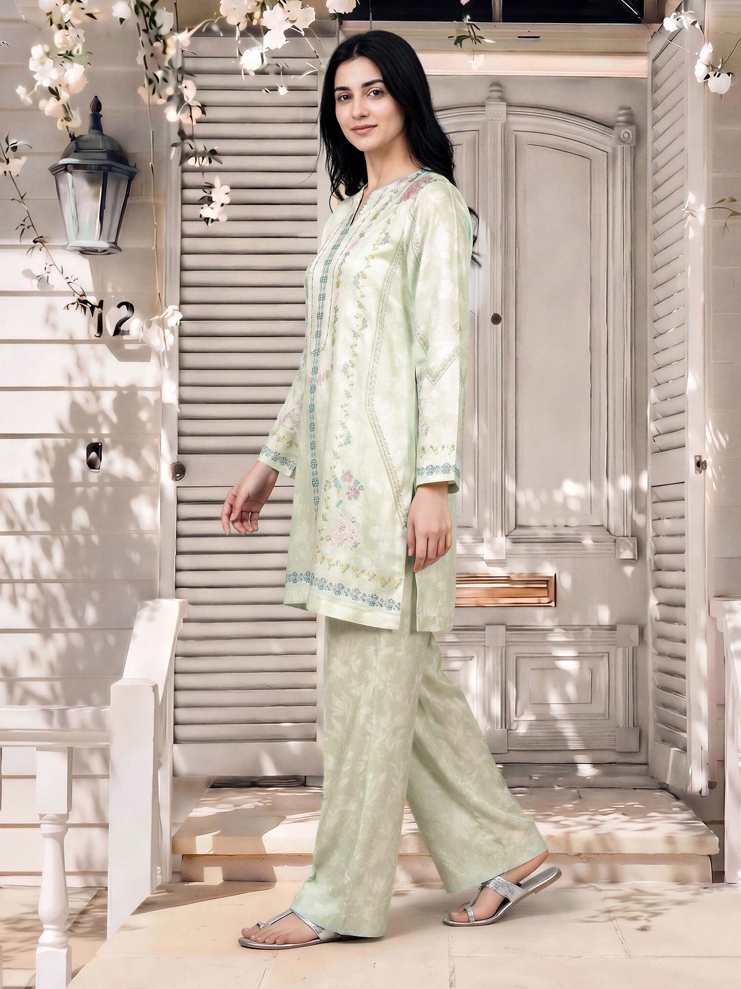 Silk Co-ord Set