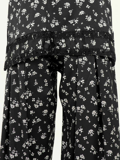 Silk Co-ord set- Embroidered
