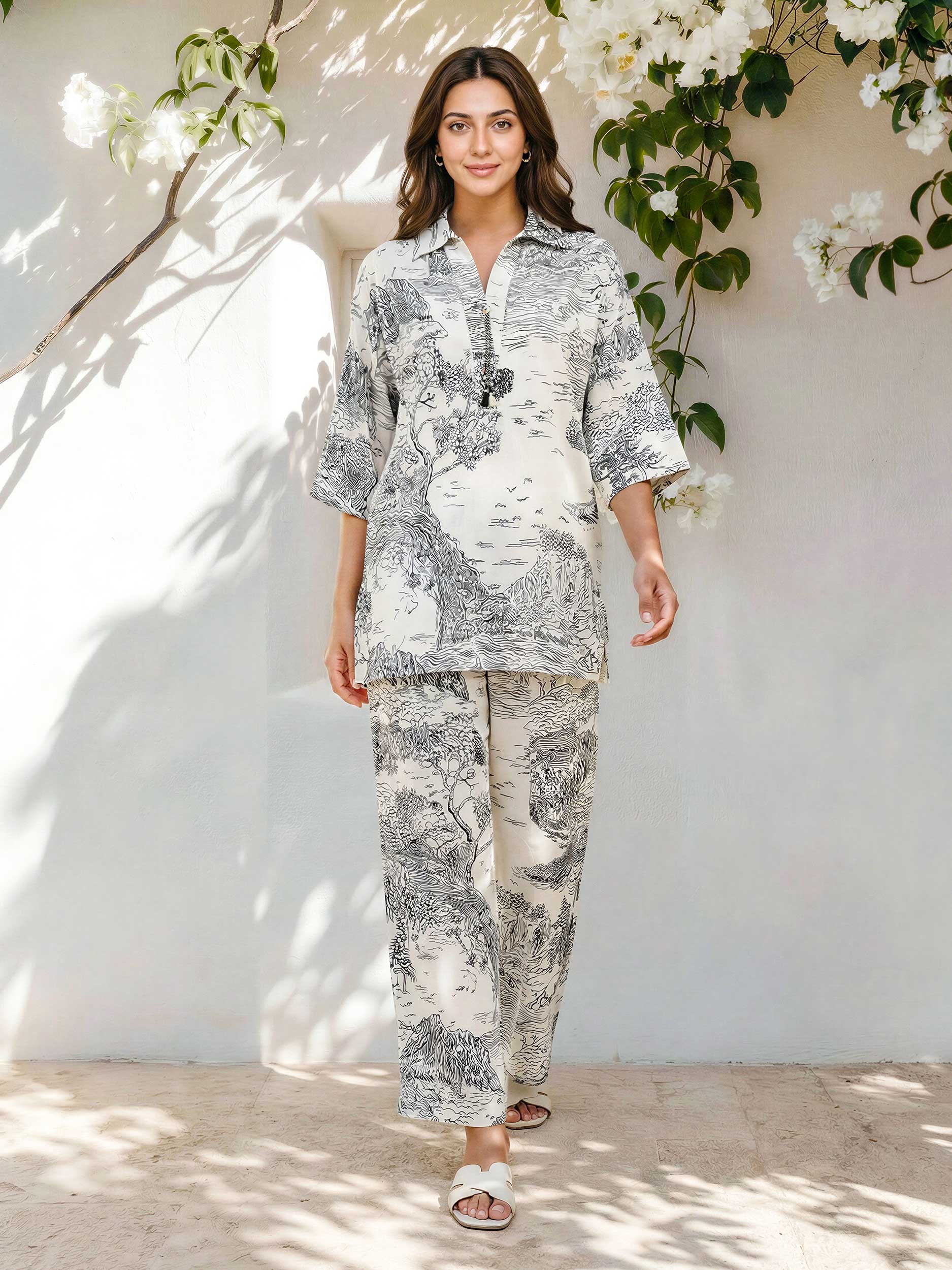Silk Co-ord Set