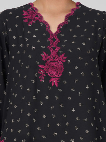 2 Piece Grip Suit- Embroidered (Pret)
