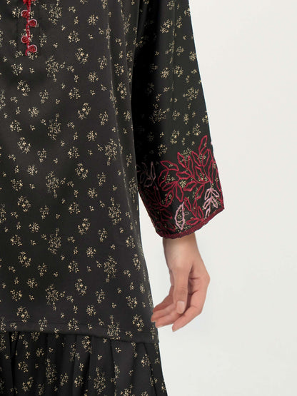 Silk Co-ord Set- Embroidered
