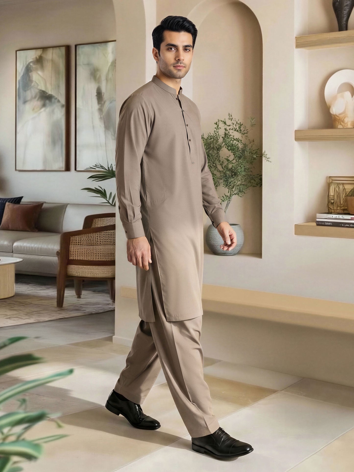 Wash & Wear Texture Suit
