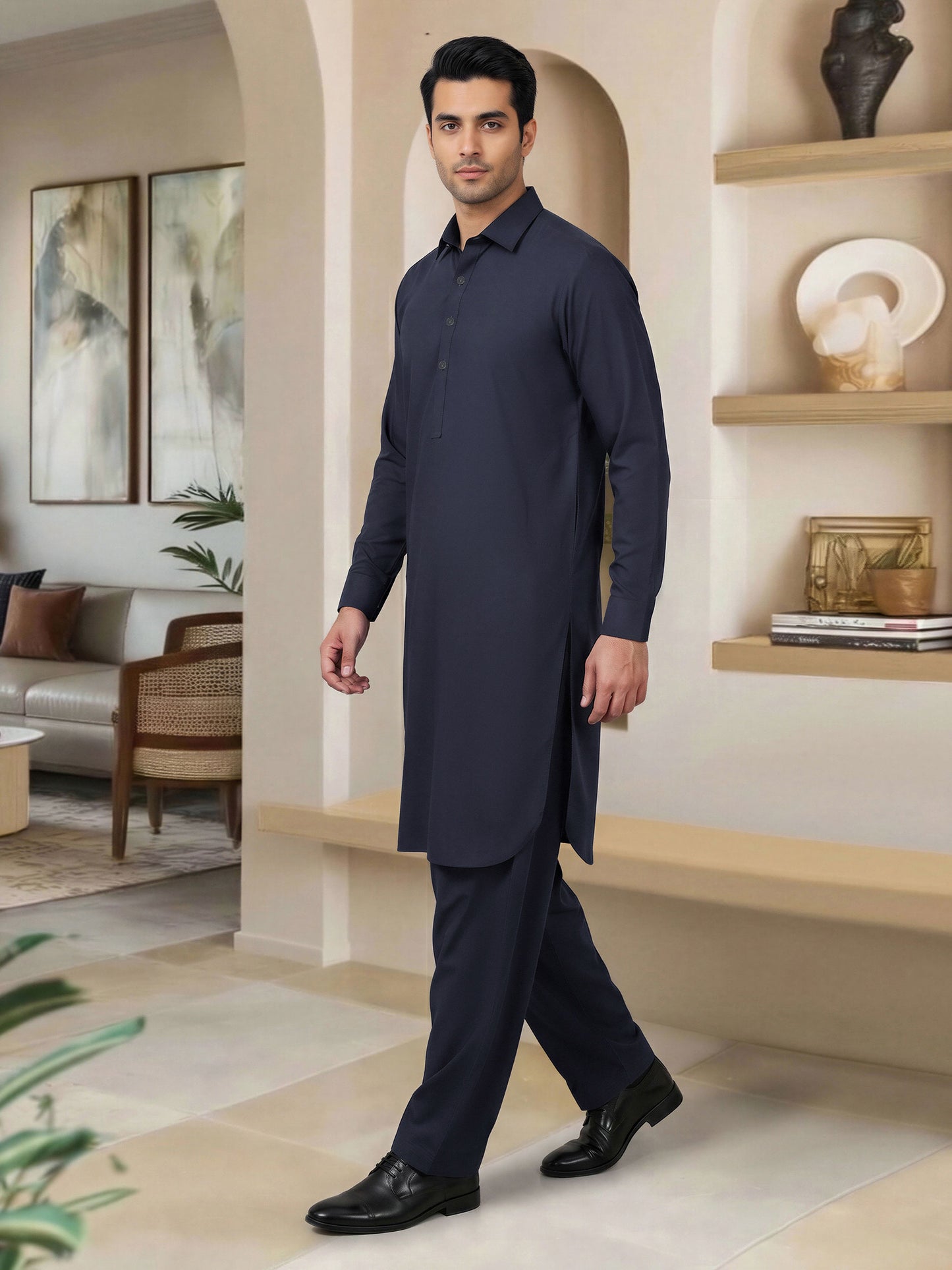 Wash & Wear Texture Suit