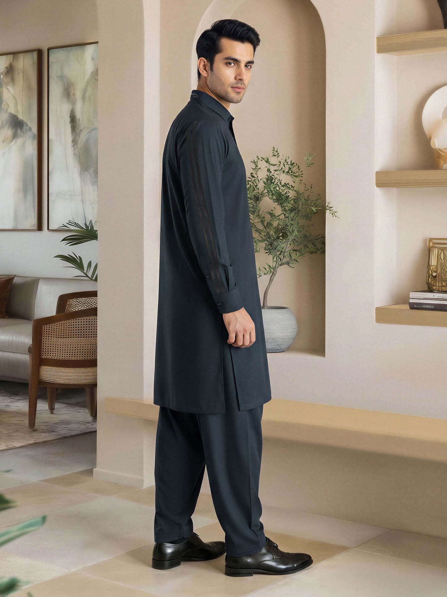 Wash & Wear Texture Suit