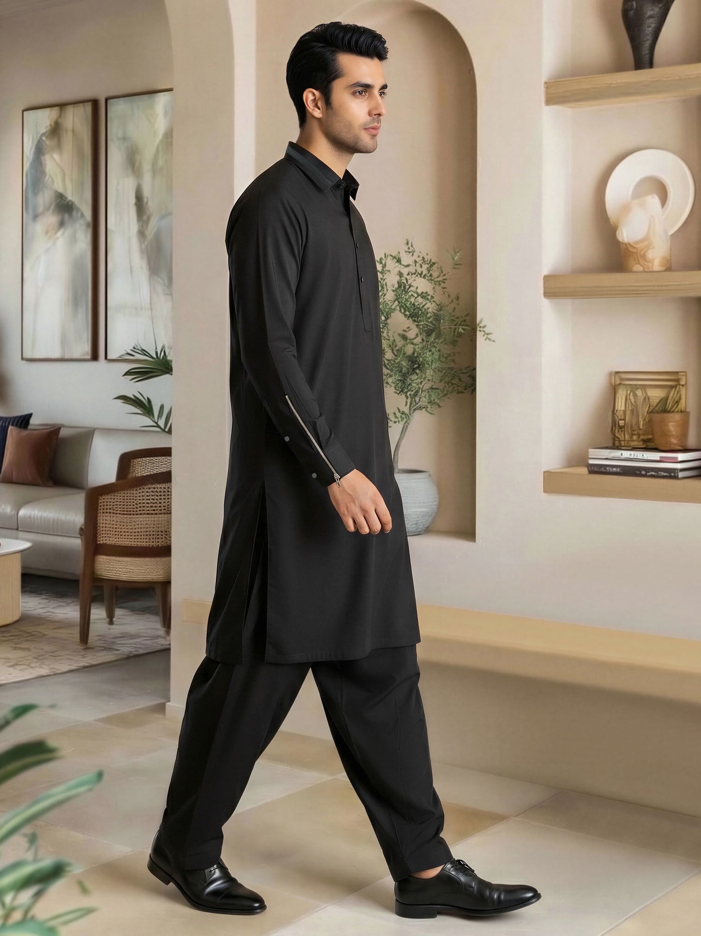 Wash & Wear Texture Suit