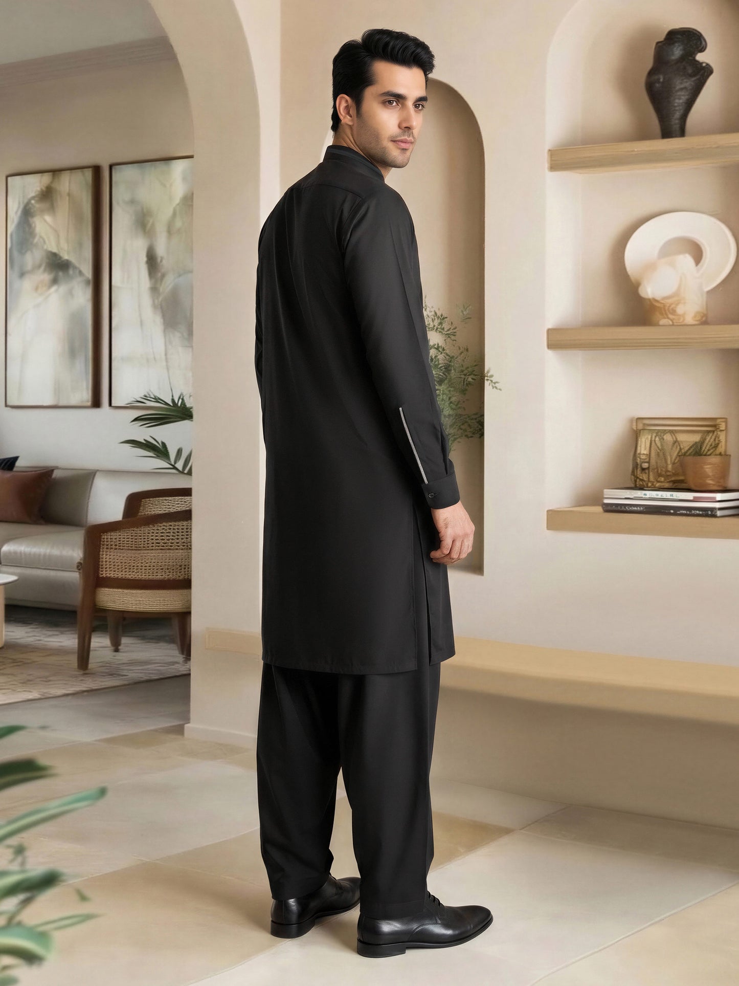Wash & Wear Texture Suit
