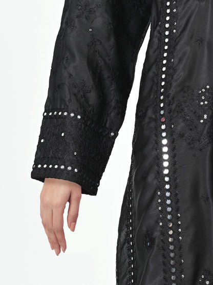 2 Piece Silk Suit- Embroidered (Pret)