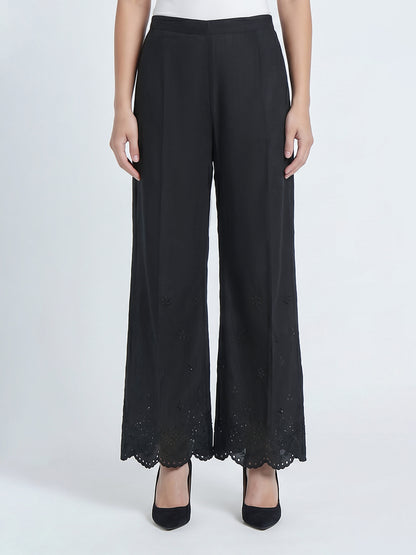 Cambric Trousers- Embroidered (Pret)