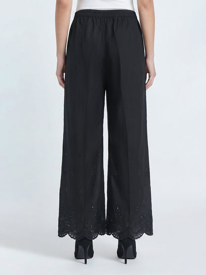 Cambric Trousers- Embroidered (Pret)