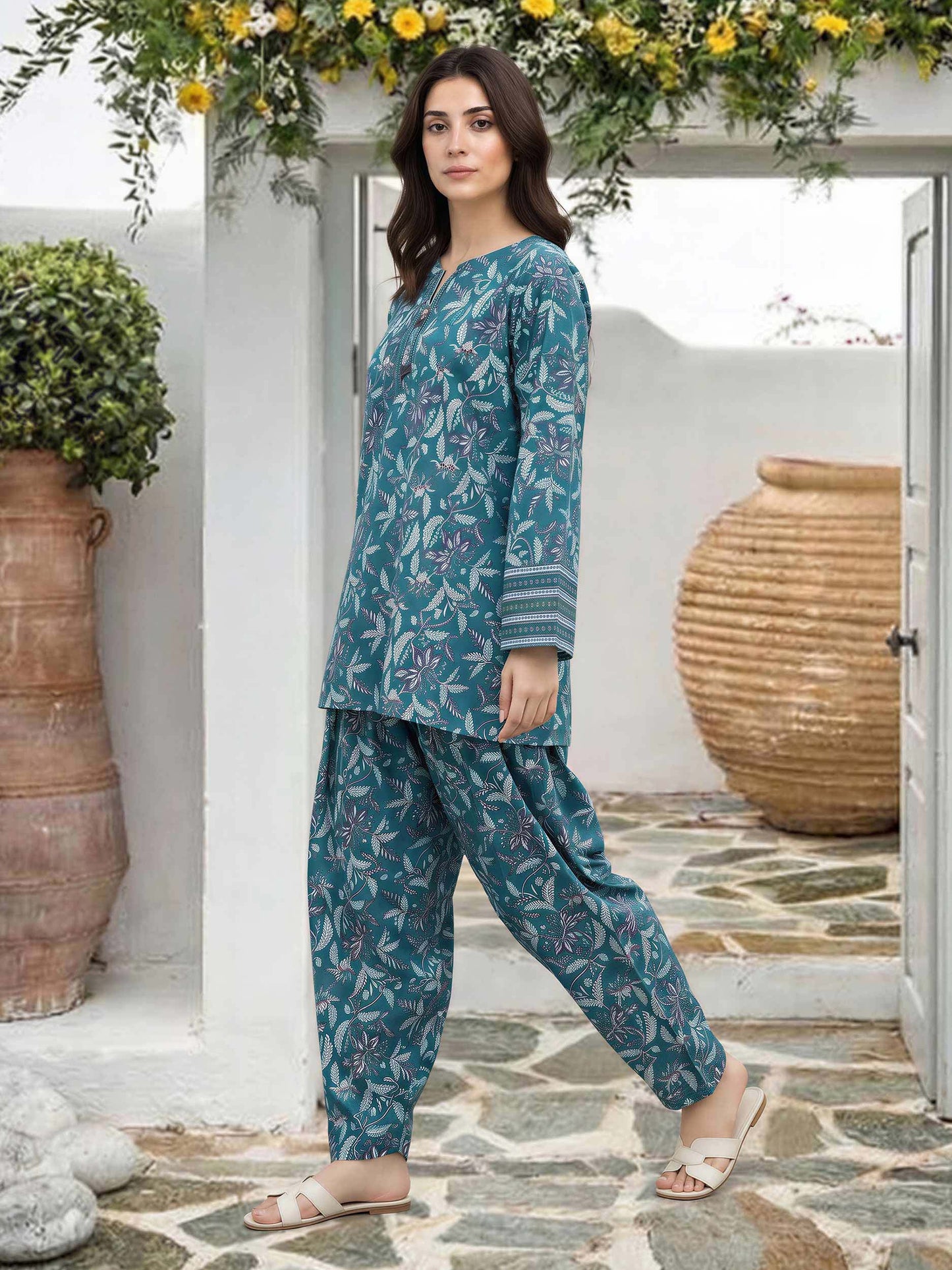 Lawn Premium Co-ord Set