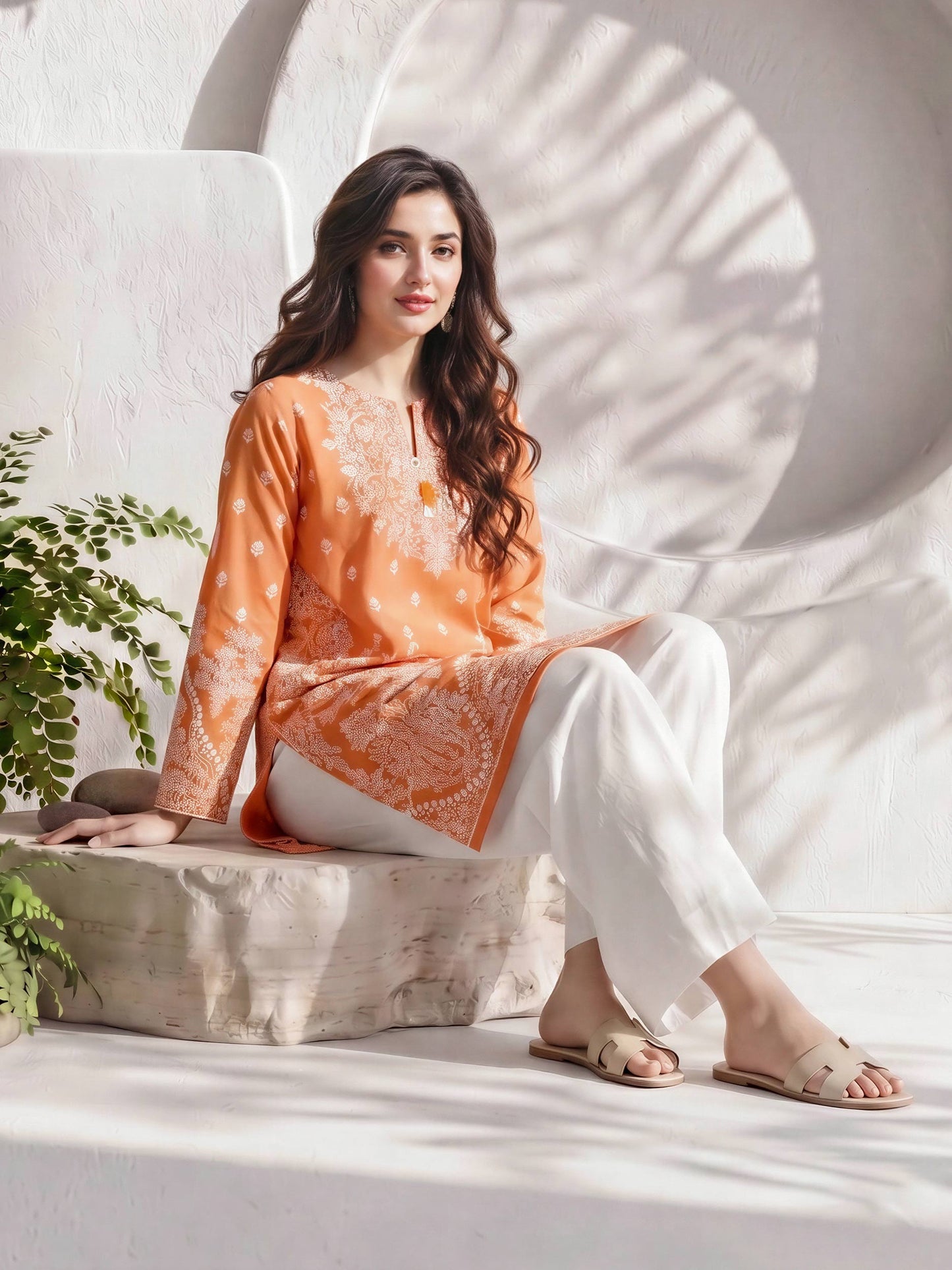 Lawn Kurti (Pret)