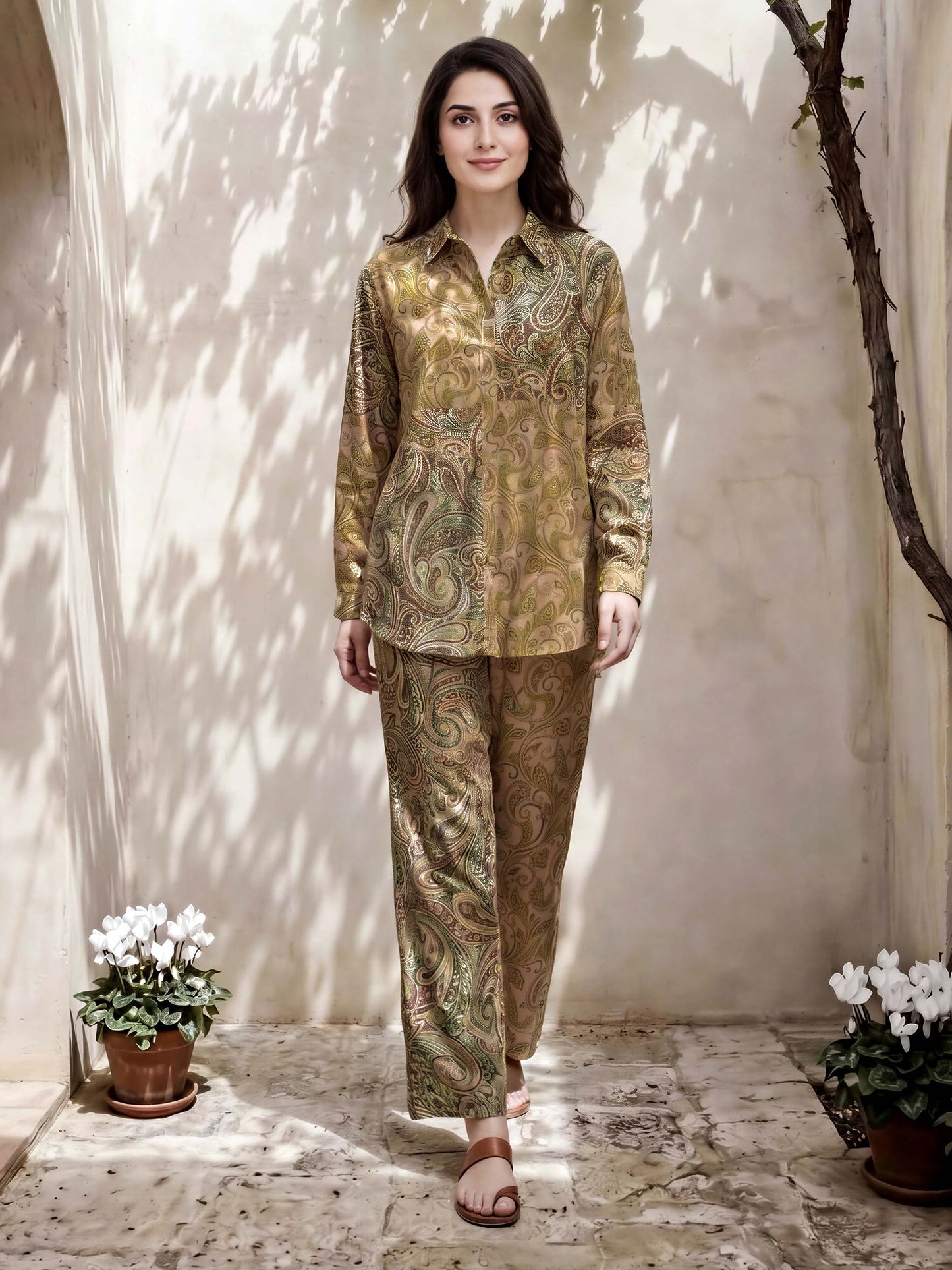 Silk Co-ord Set