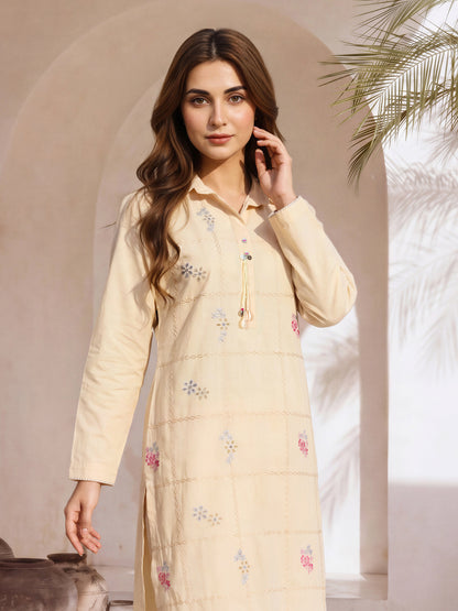 2 Piece Lawn Suit- Embroidered (Pret)