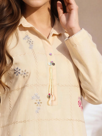 2 Piece Lawn Suit- Embroidered (Pret)