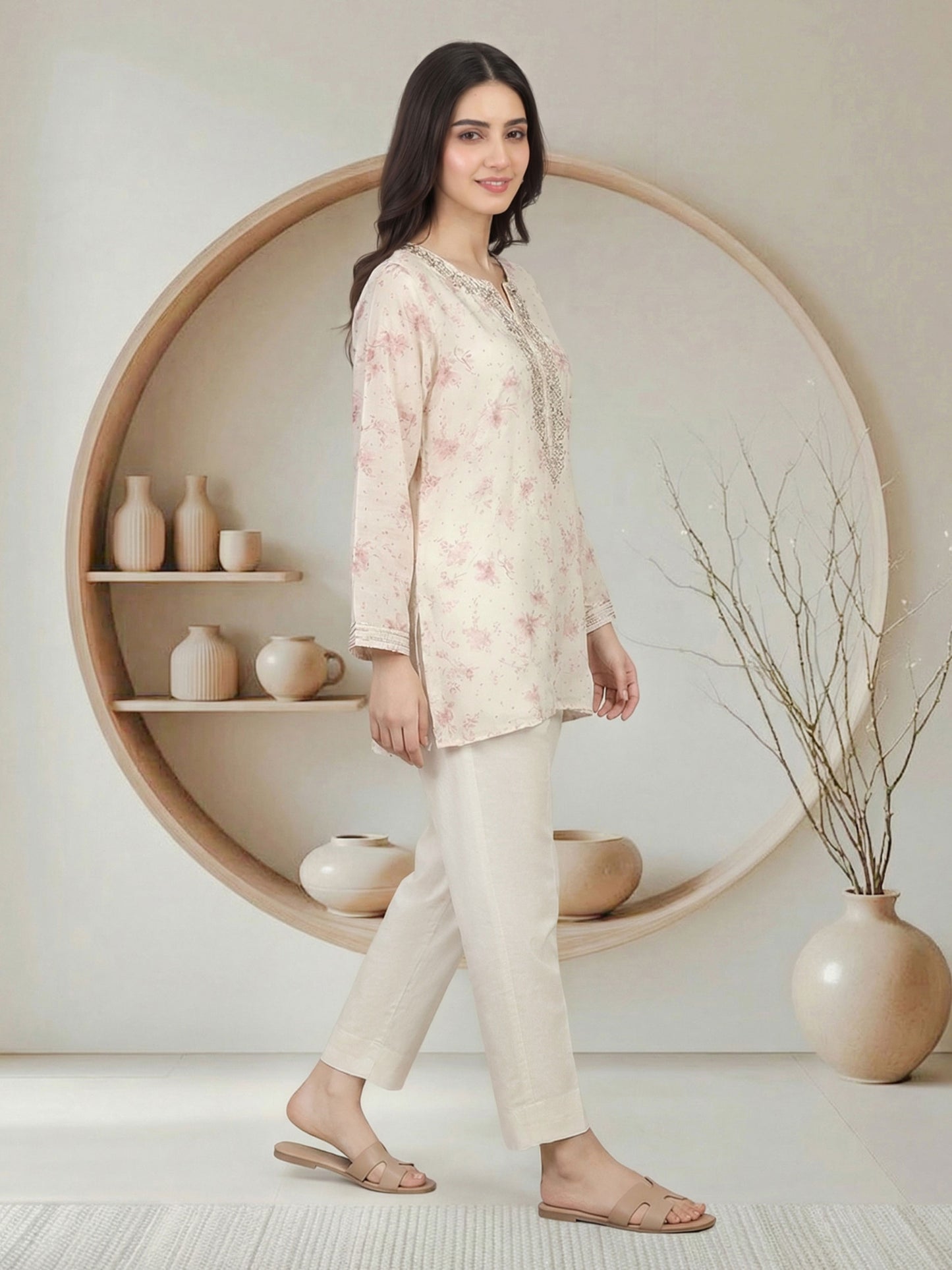 Grip Kurti- Embroidered (Pret)