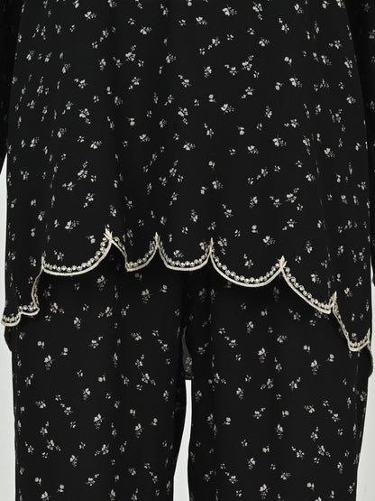 Grip Co-ord Set- Embroidered