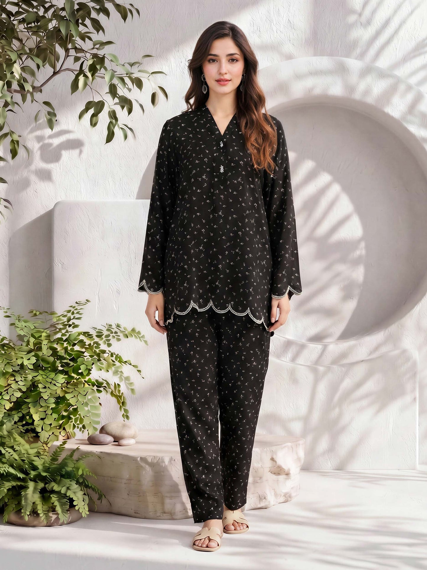 Grip Co-ord Set- Embroidered