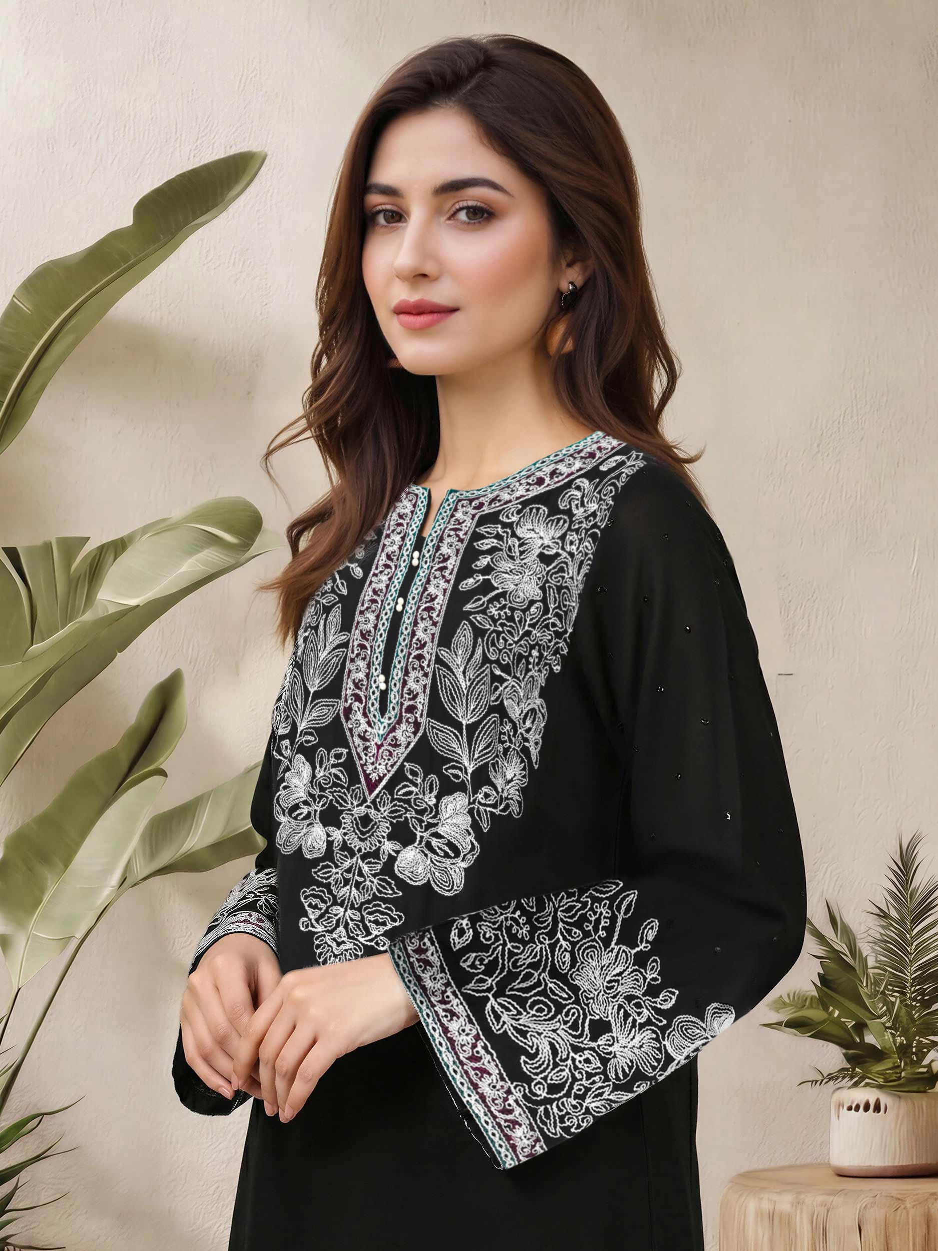 2 Piece Grip Suit- Embroidered (Pret)