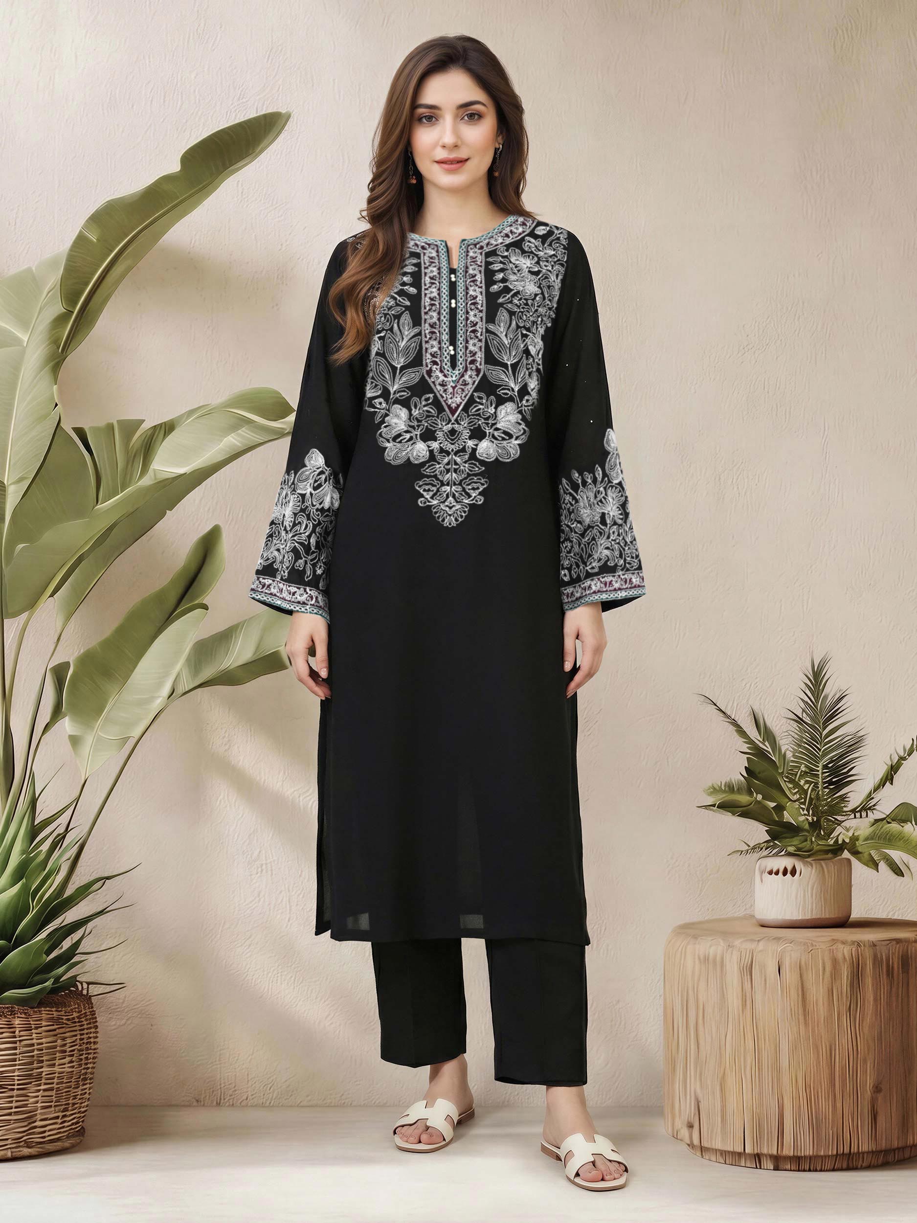 2 Piece Grip Suit- Embroidered (Pret)