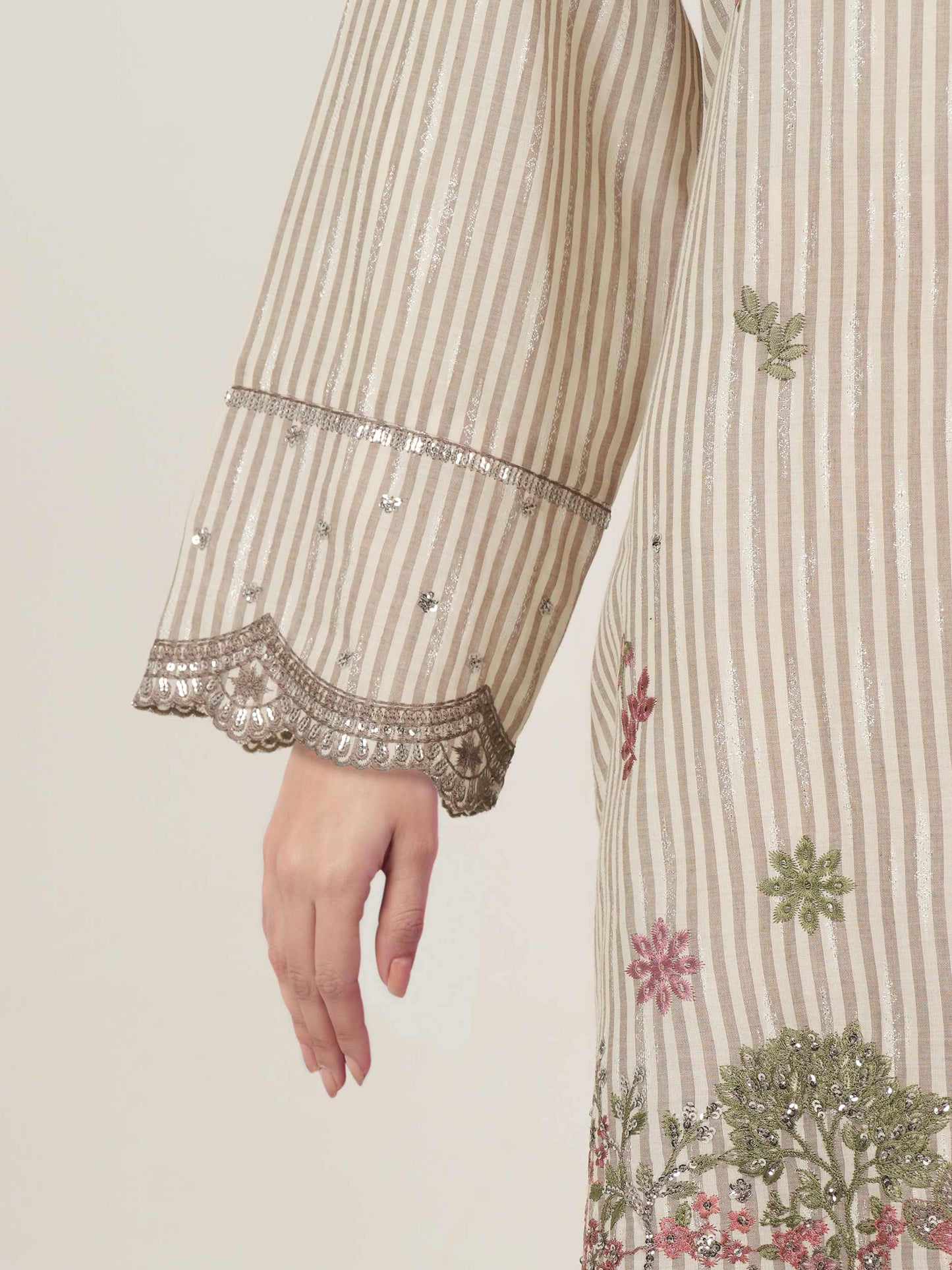 3 Piece Lawn Missouri Suit- Embroidered (Pret)