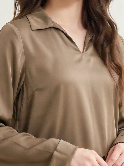 Silk Co-ord Set- Embellished