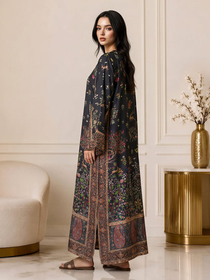 Silk Kaftan- Embellished (Pret)