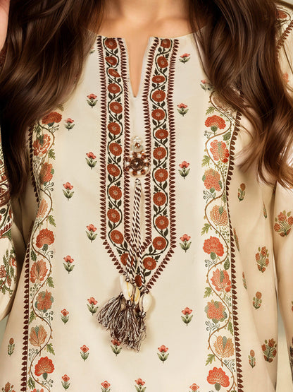 3 Piece Silk Suit (Pret)
