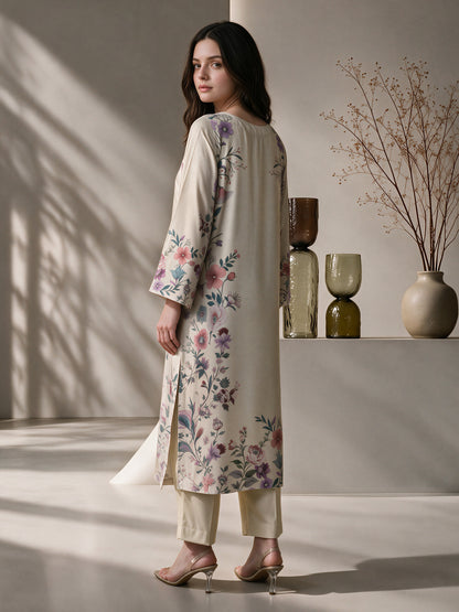 2 Piece Premium Silk Suit (Pret)