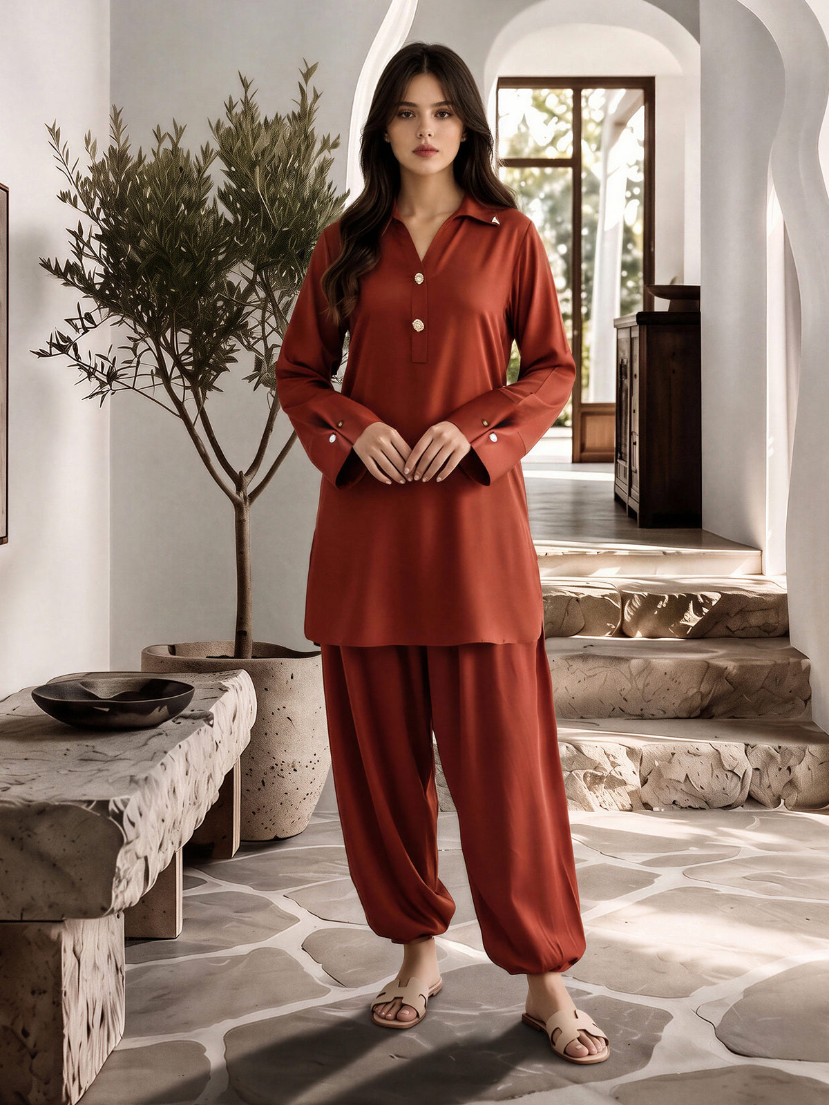Silk Co-ord Set