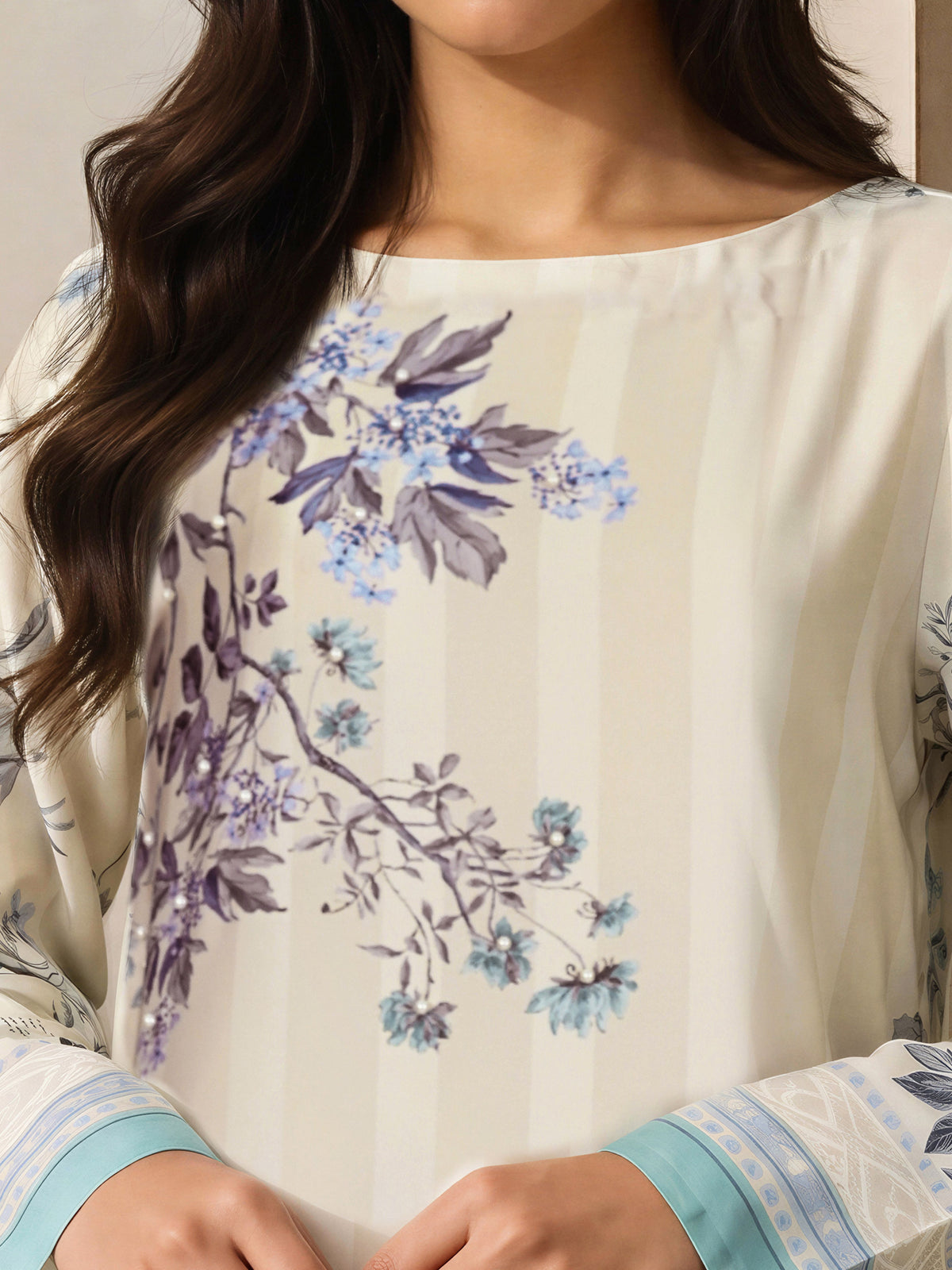 2 Piece Silk Suit (Pret)