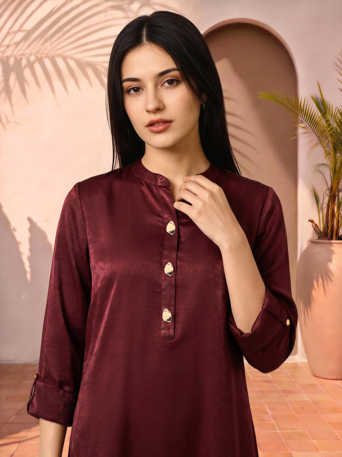 2 Piece Silk Suit (Pret)