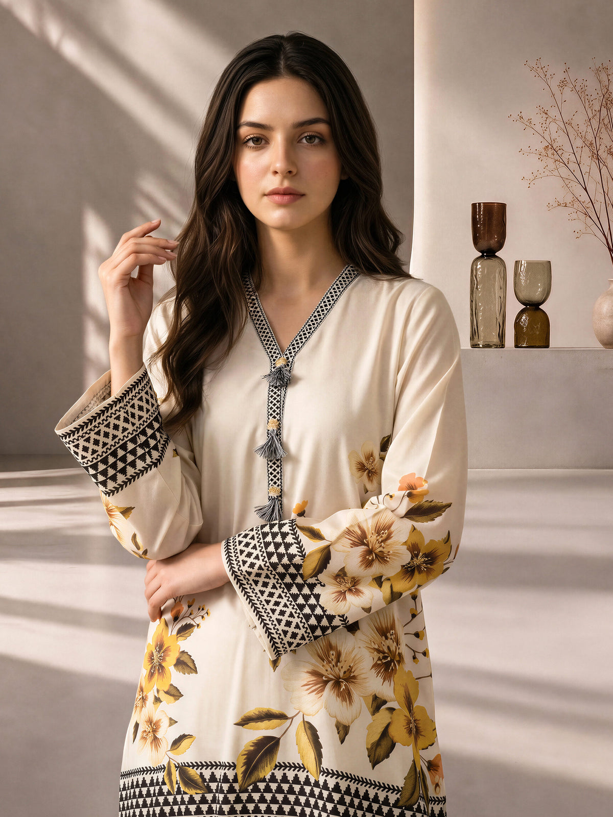 Viscose Crepe Co-ord Set