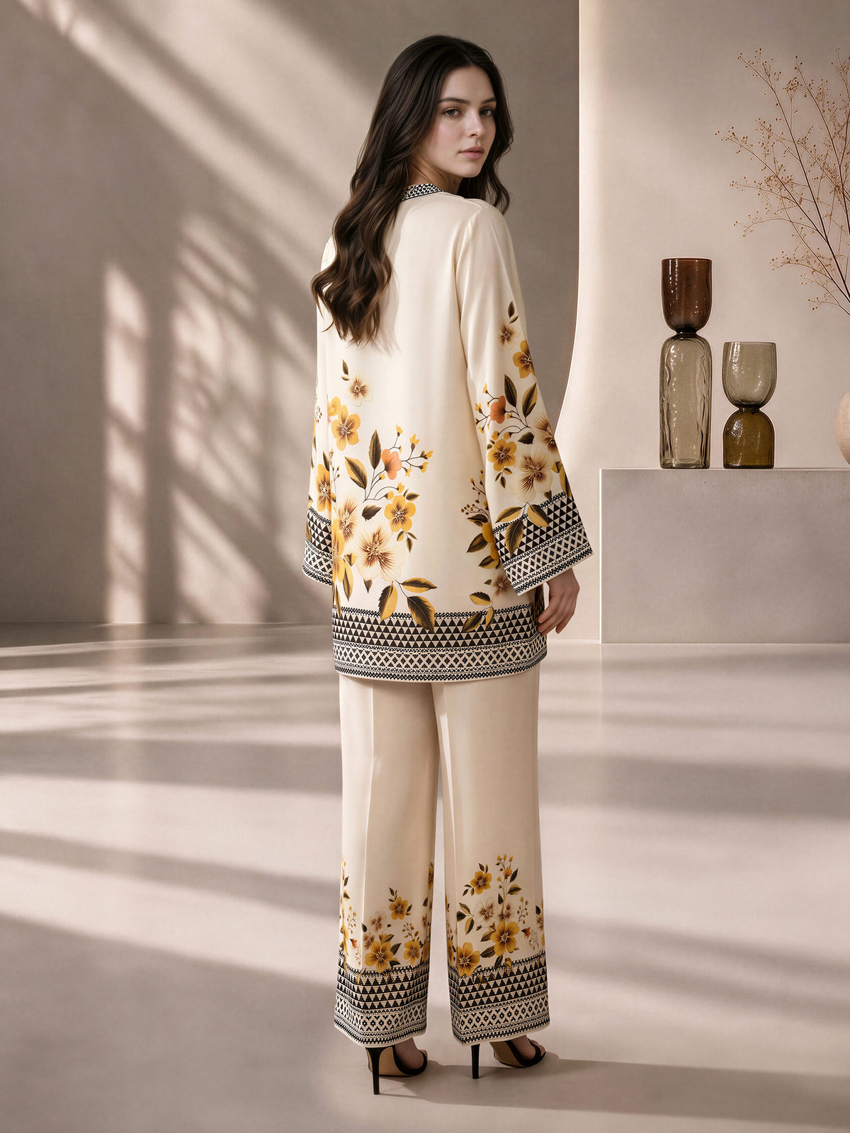 Viscose Crepe Co-ord Set