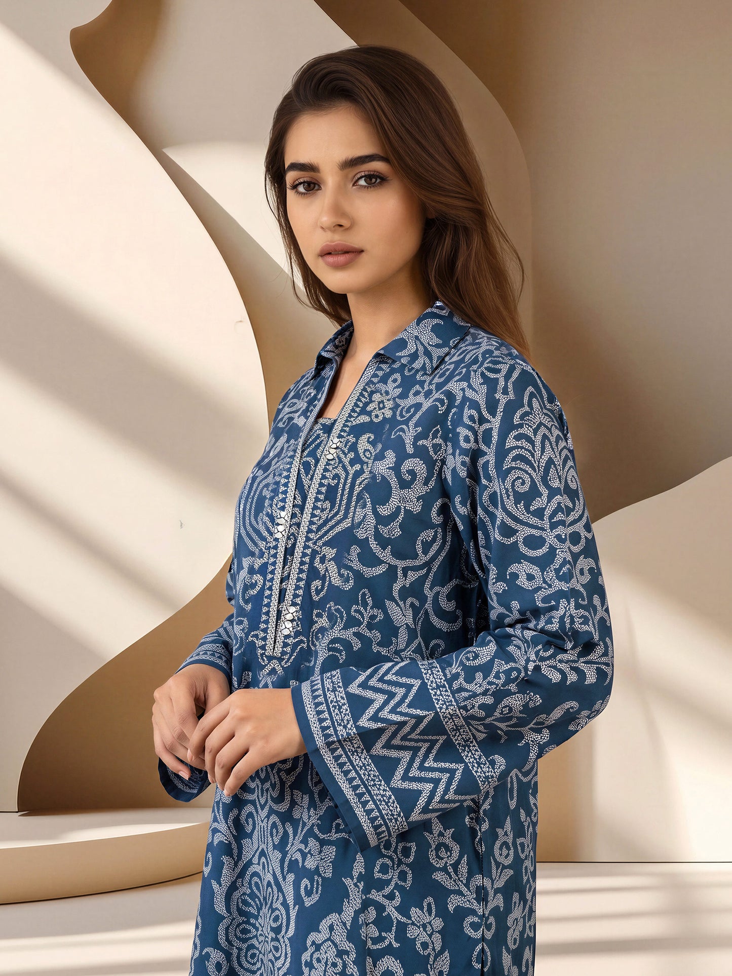 Viscose Cotton Shirt (Pret)