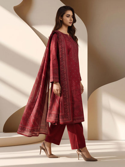 3 Piece Lawn Suit (Pret)