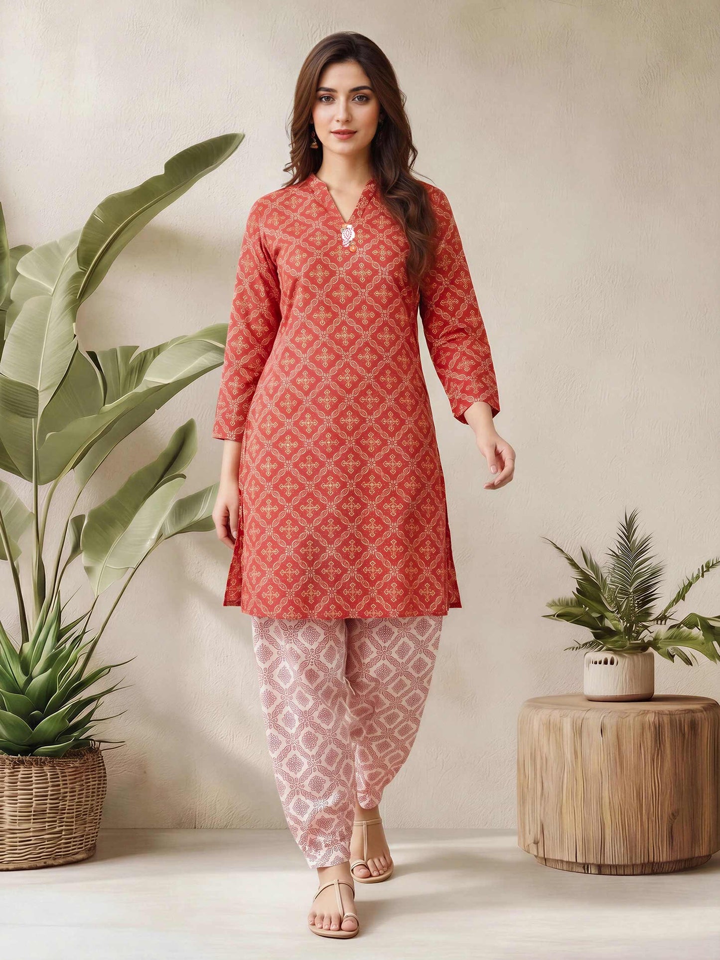 2 Piece Lawn Suit (Pret)