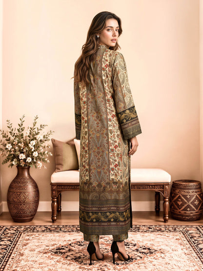 2 Piece Silk Suit (Pret)