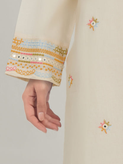 Lawn Shirt- Embroidered (Pret)