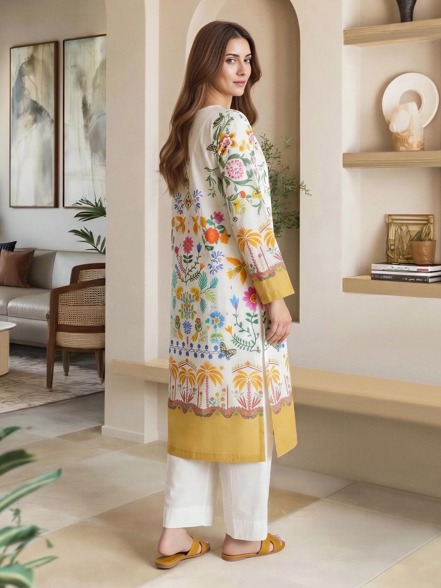 Lawn Slub Shirt (Pret)