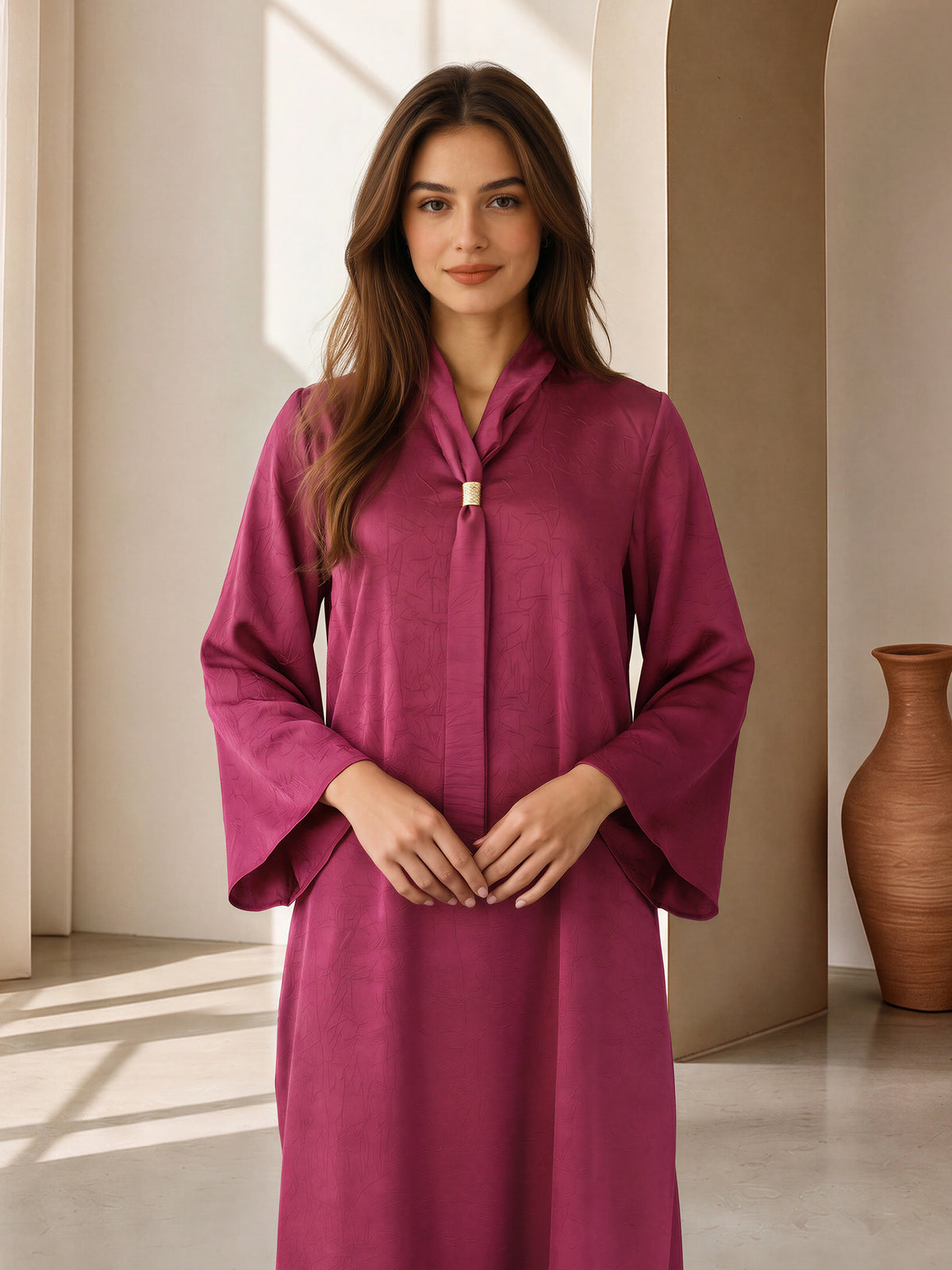 2 Piece Silk Suit (Pret)