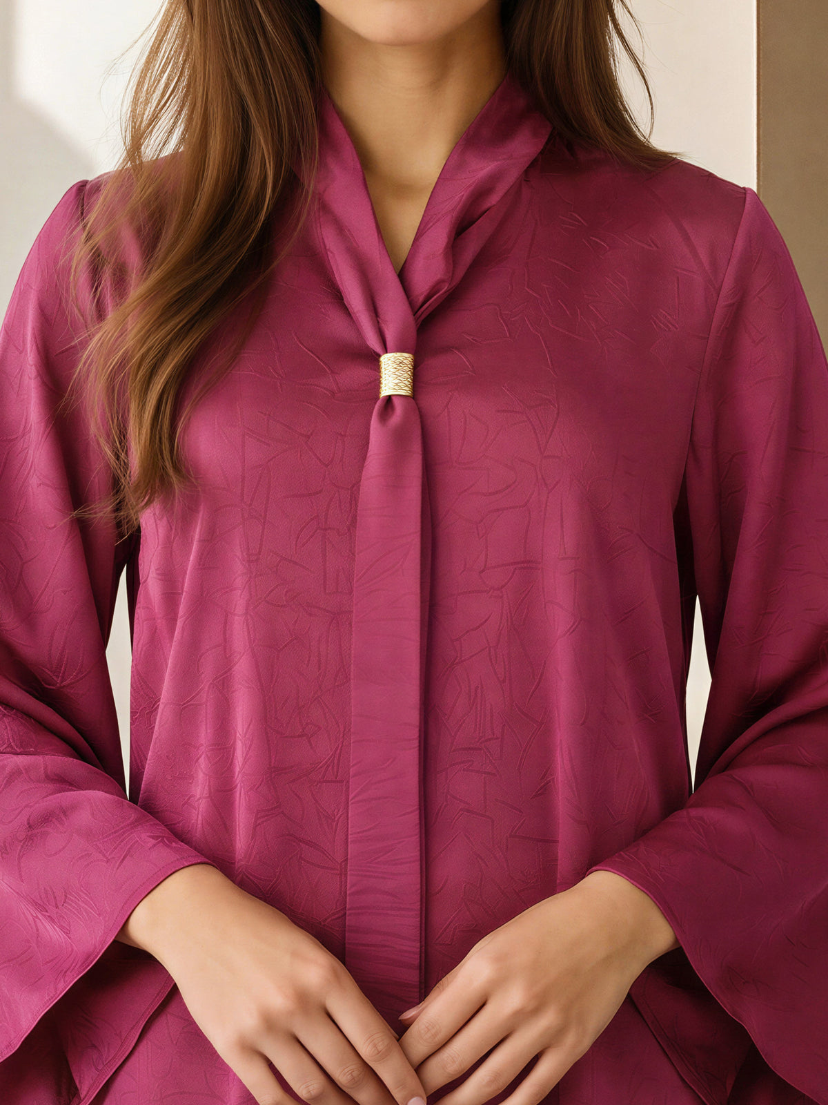 2 Piece Silk Suit (Pret)