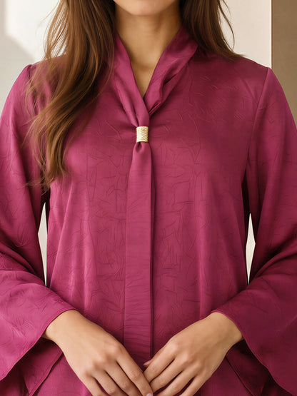 2 Piece Silk Suit (Pret)