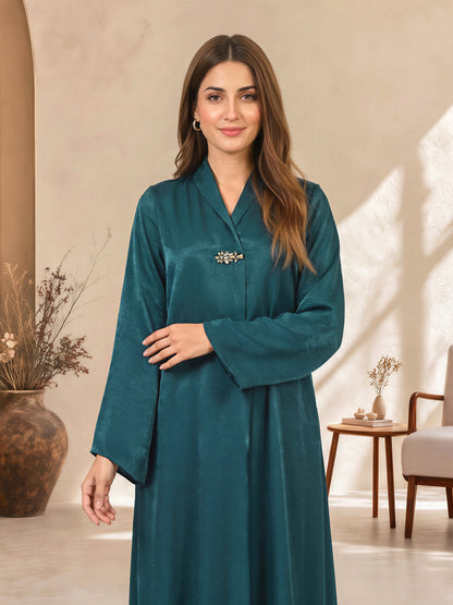 2 Piece Silk Suit- Embellished (Pret)