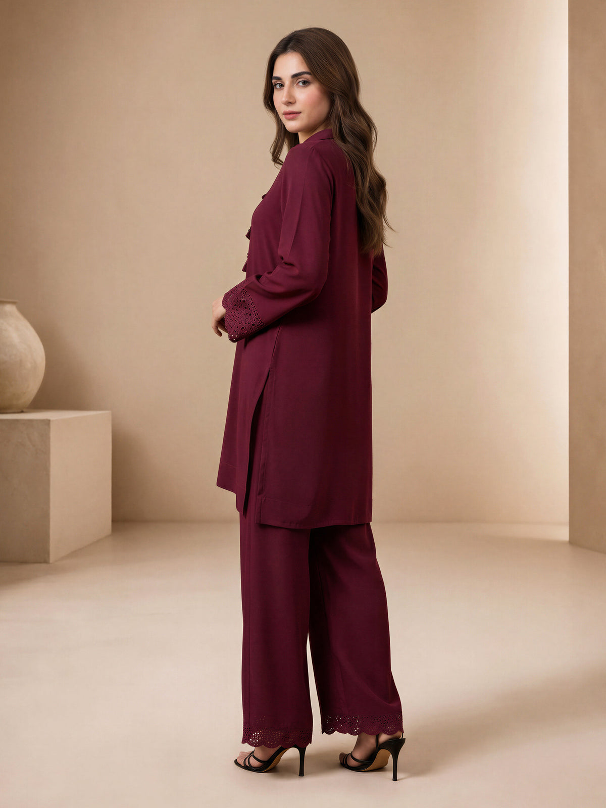 2 Piece Grip Suit- Embroidered (Pret)