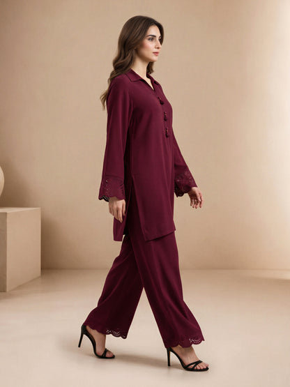 2 Piece Grip Suit- Embroidered (Pret)