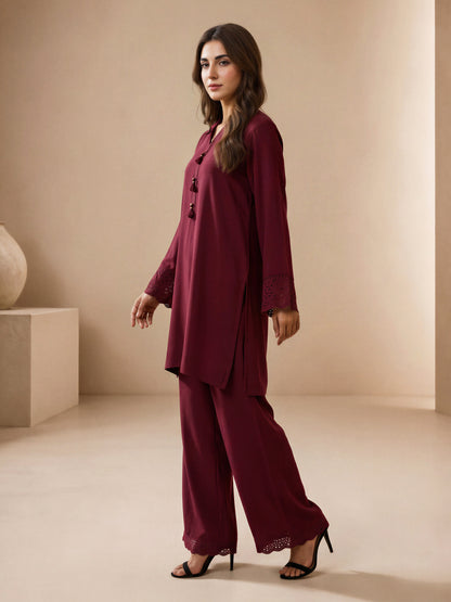 2 Piece Grip Suit- Embroidered (Pret)