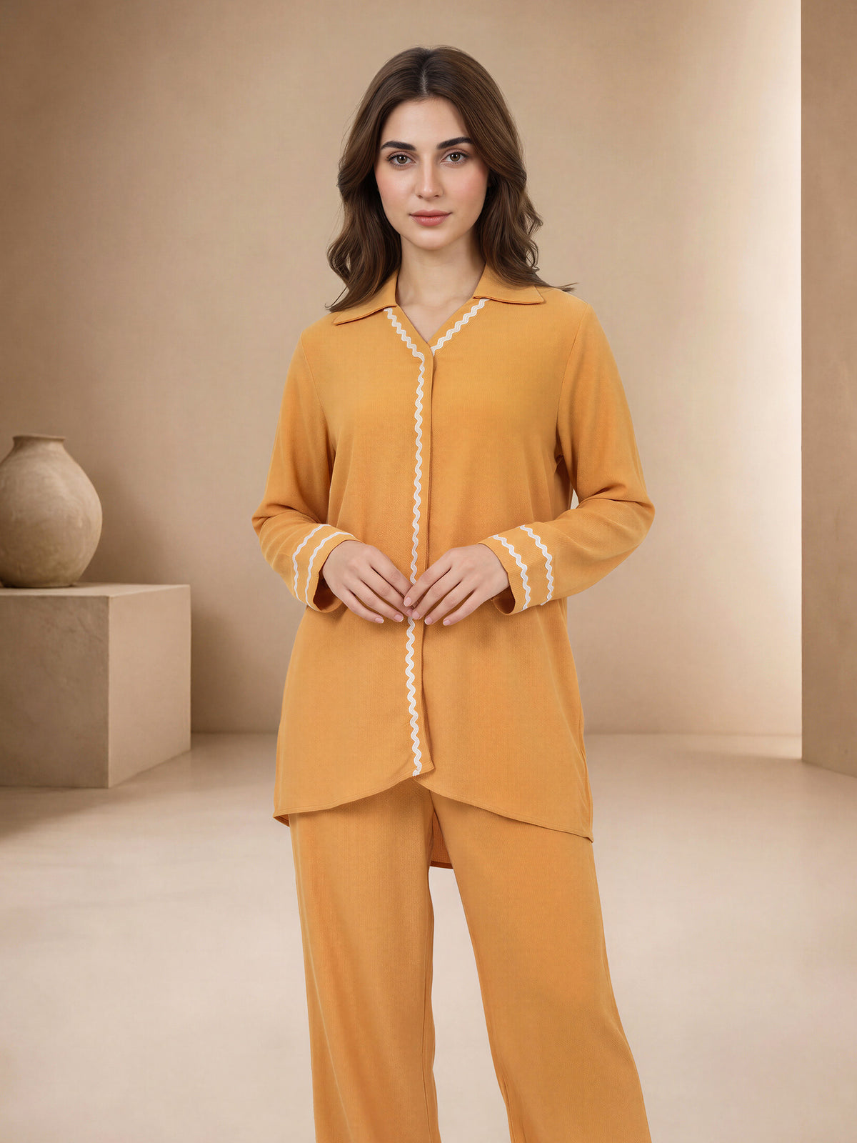 Grip Co-ord Set- Embroidered
